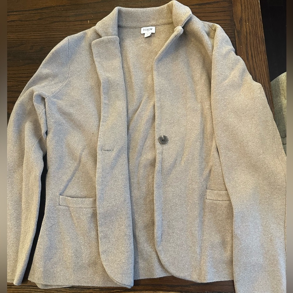 J Crew Factory Schoolboy Sweater Blazer